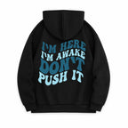 Women's Loose Fit Letter Digital Graphic Sweatshirt - Soft Fabric, Drop-Shoulder, Drawstring Hoodie, Kangaroo Pocket, Long Sleeve Pullover Sports Garment for Fall-Winter Daily Outdoor Use